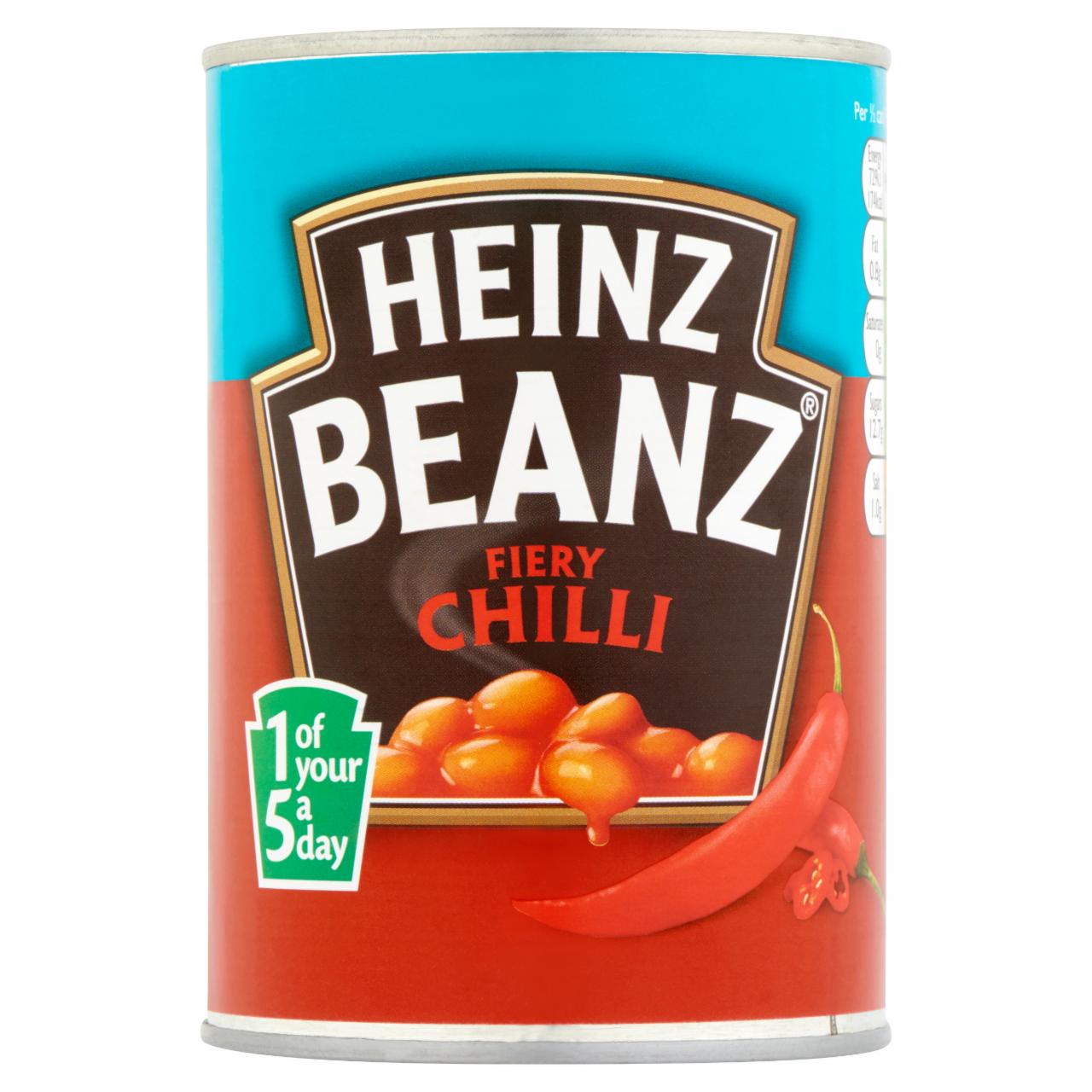 Képek - Heinz csípős sült bab paradicsomos és chilipaprikás mártásban 390 g