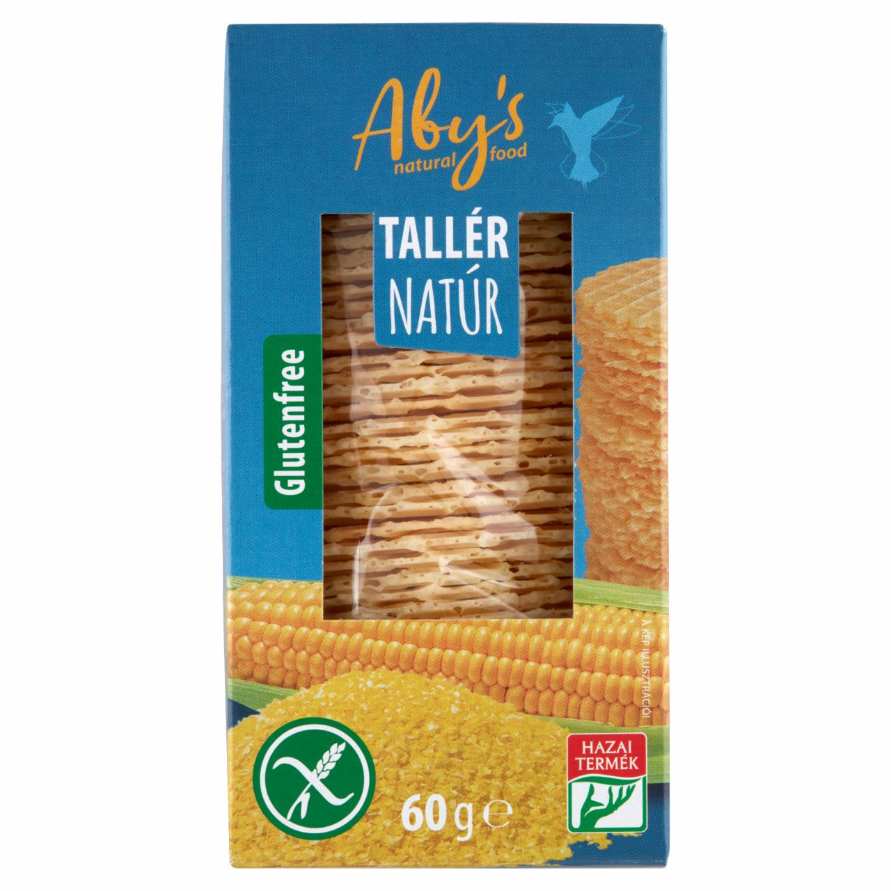 Képek - Aby's gluténmentes natúr tallér 60 g