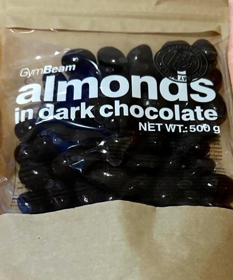 Képek - Almonds in dark chocolate GymBeam