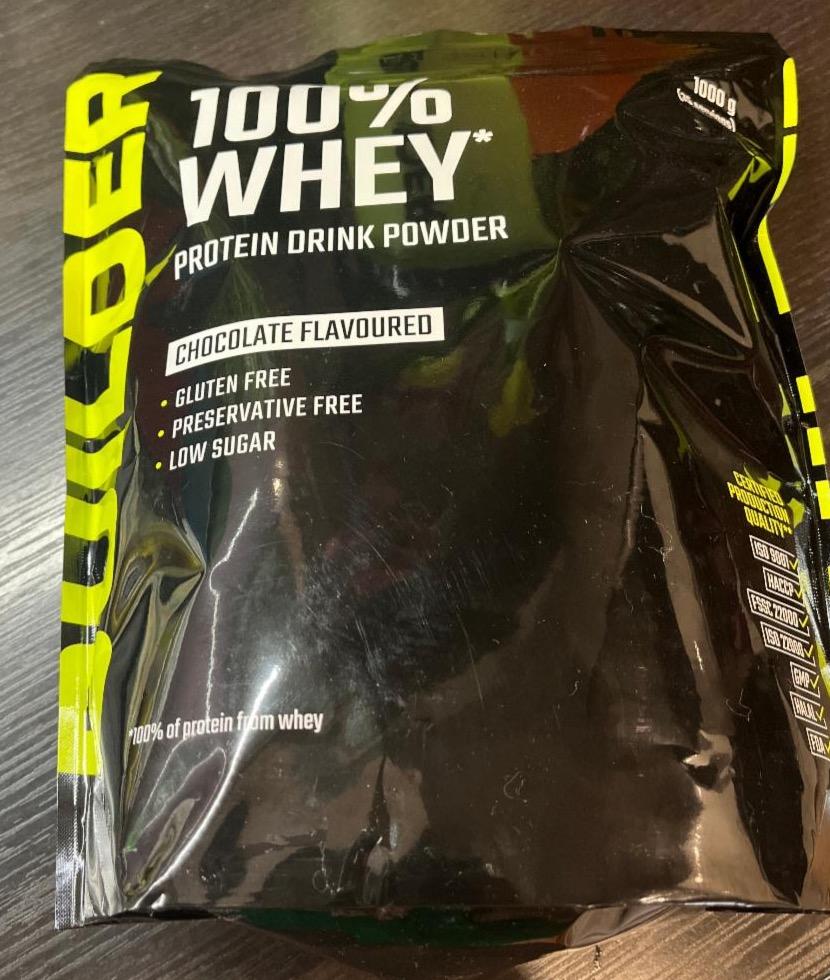 Képek - 100% Whey protein drink powder Chocolate Builder
