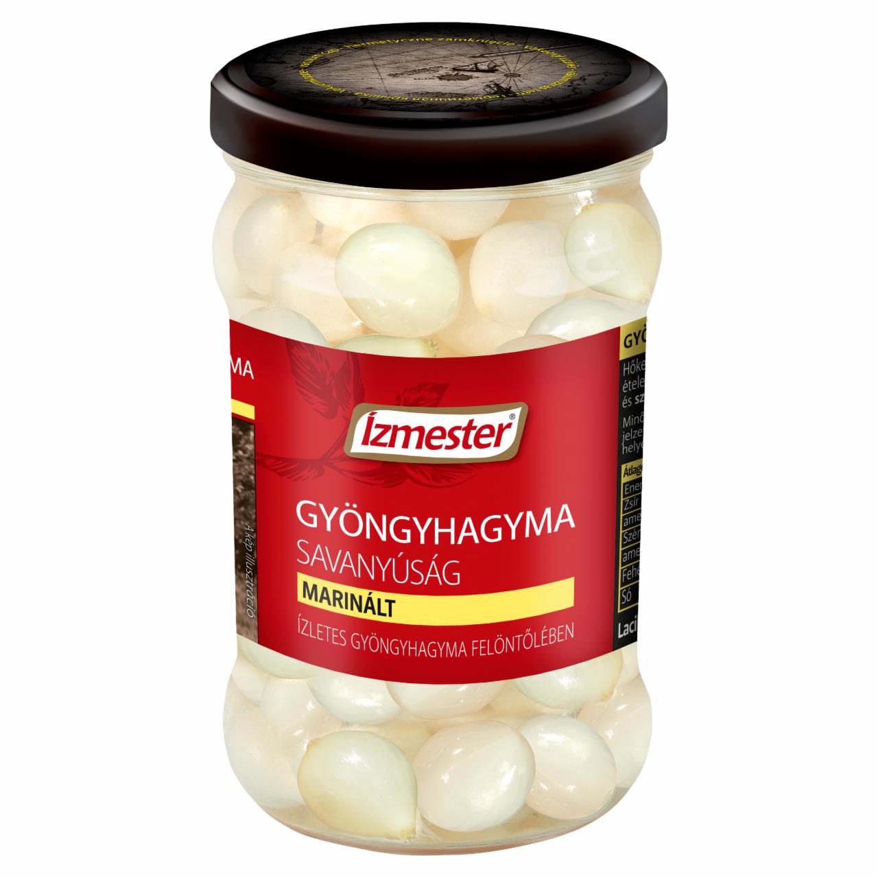 Képek - Ízmester marinált gyöngyhagyma savanyúság 290 g