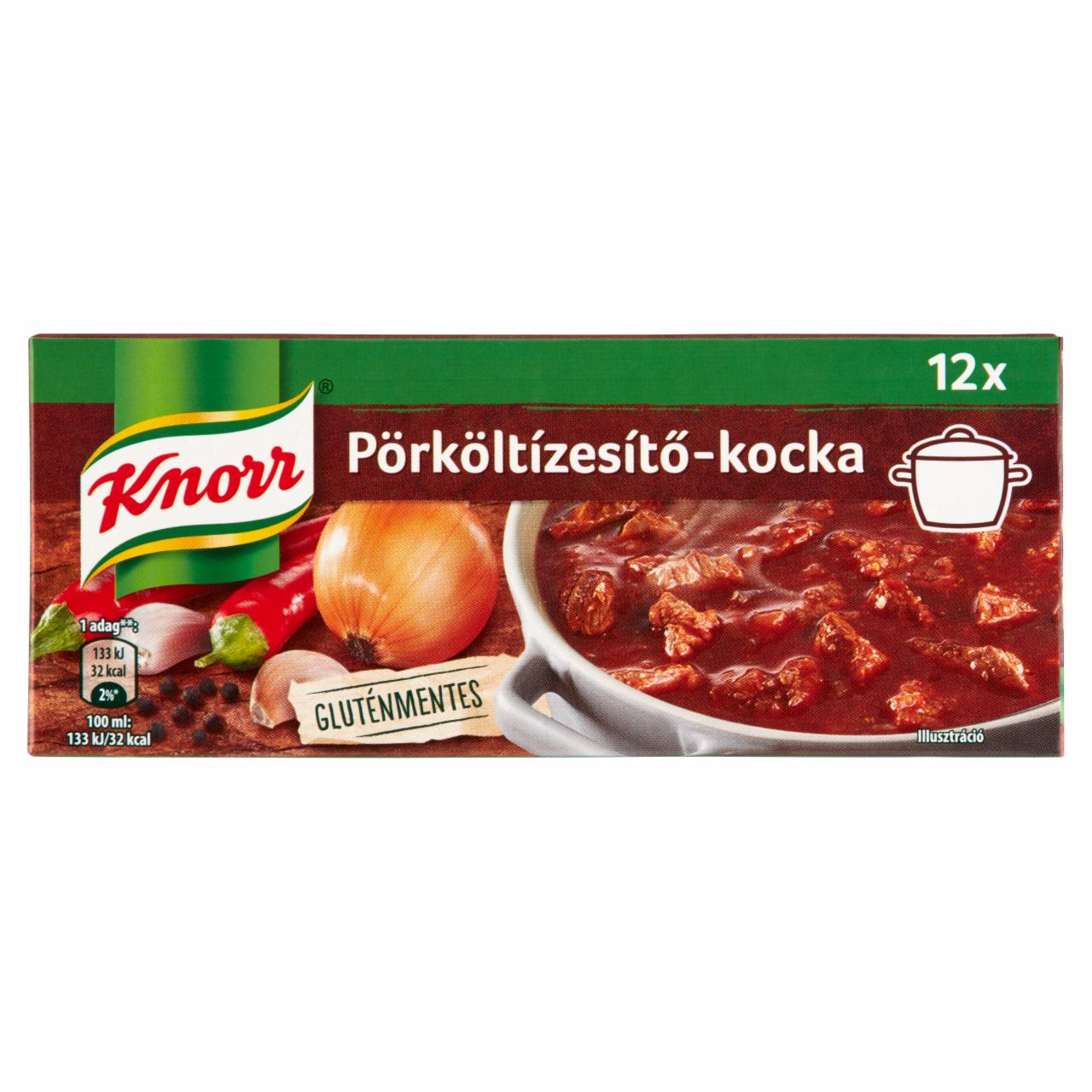 Képek - Knorr pörköltízesítő-kocka 12 x 10 g (120 g)