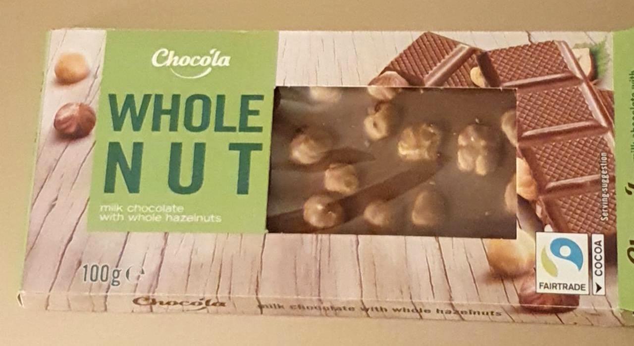 Képek - Whole nut milk chocolate Chocola