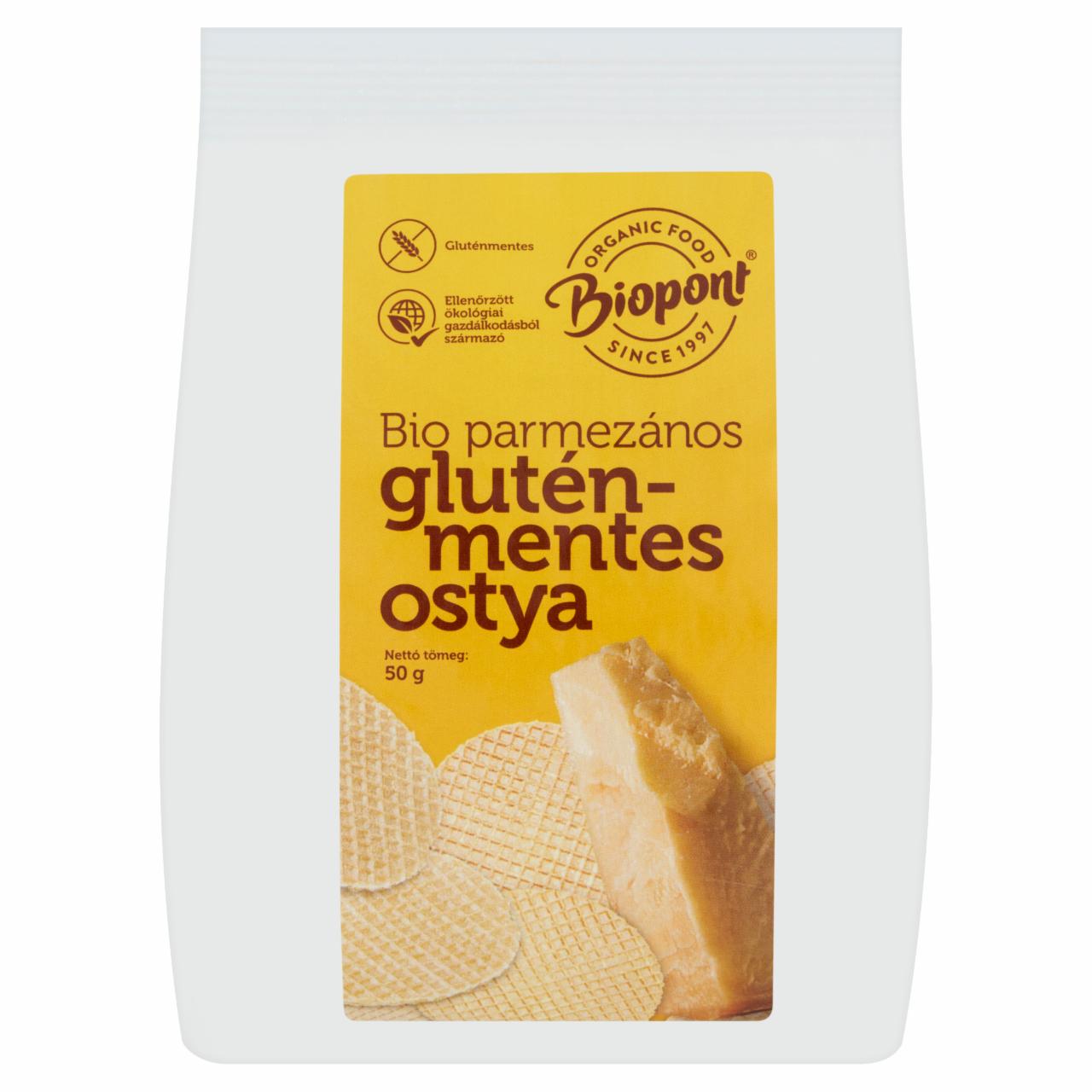 Képek - Biopont bio parmezános gluténmentes ostya 50 g