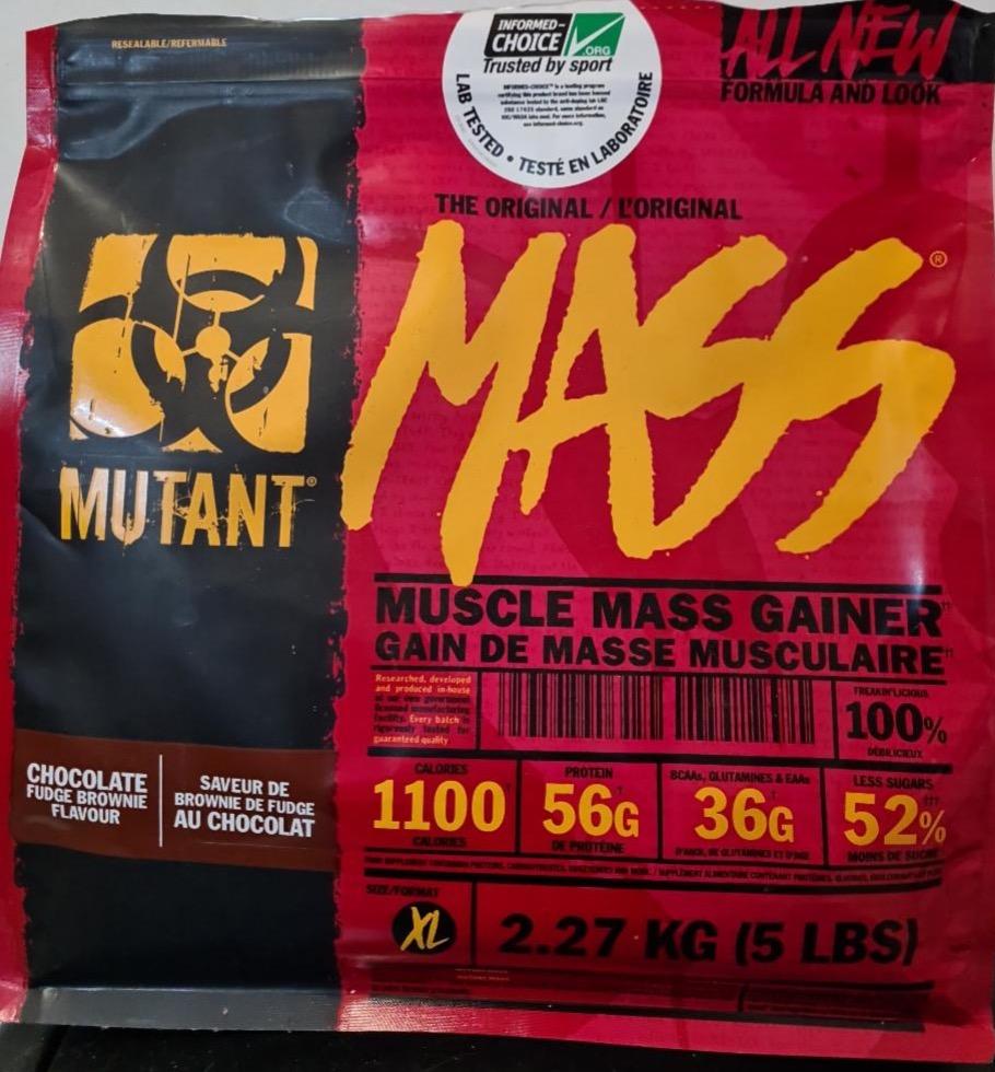 Képek - Muscle mass gainer chocolate fudge brownie Mutant