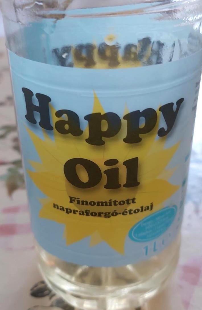 Képek - Finomított napraforgó-étolaj Happy oil