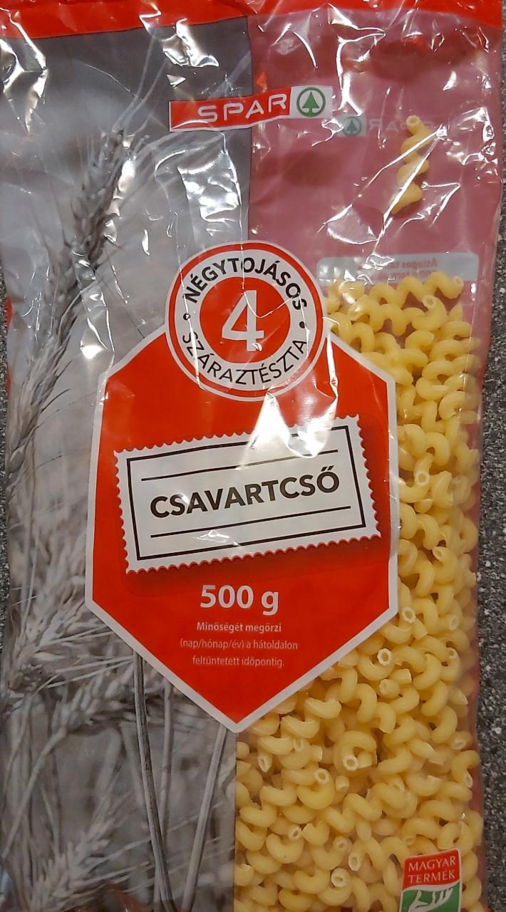 Képek - 4 Tojásos csavartcső száraztészta Spar