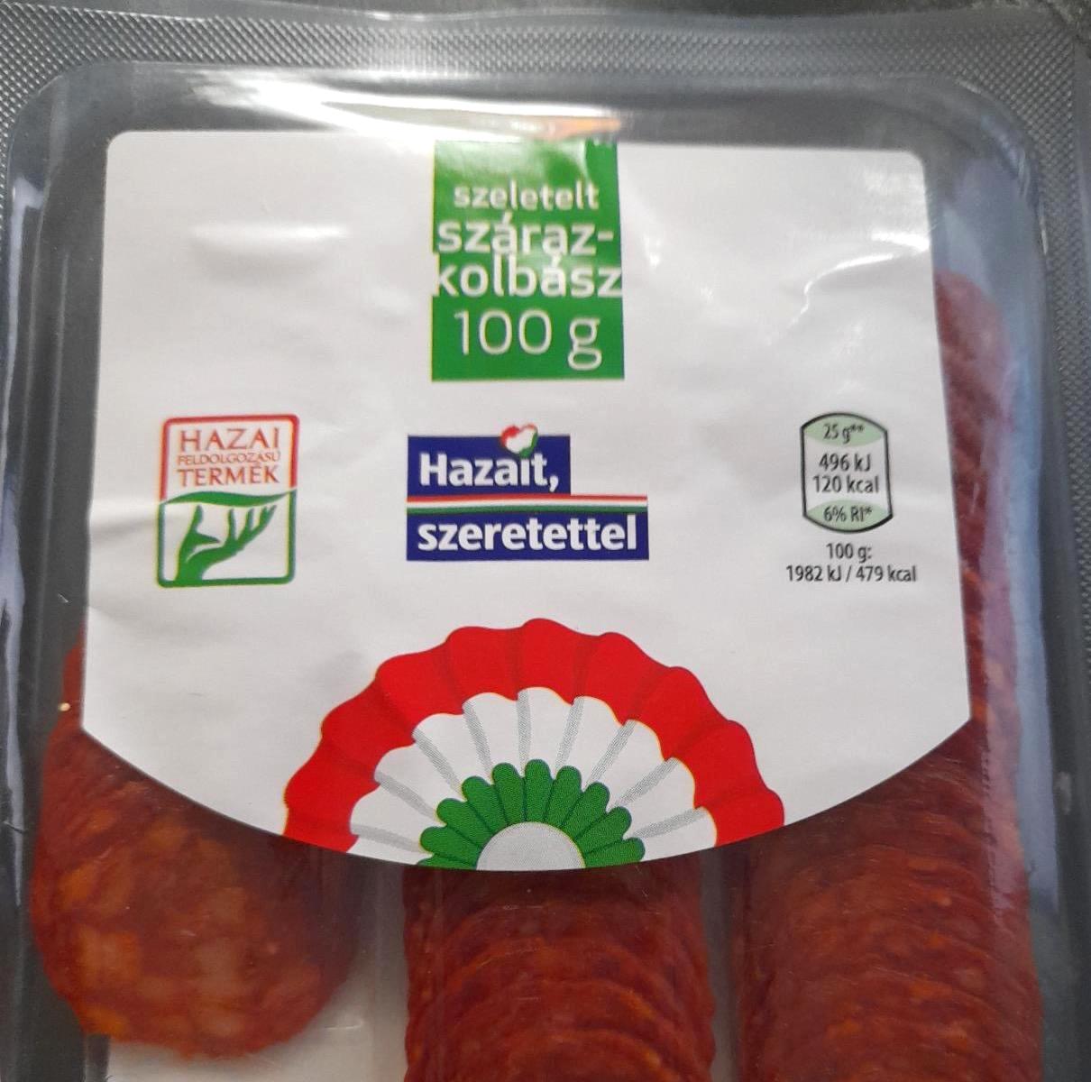 Képek - Szeletelt szárazkolbász csípős Aldi