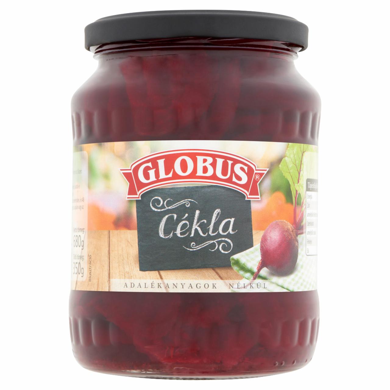 Képek - Globus ecetes, szeletelt cékla 680 g