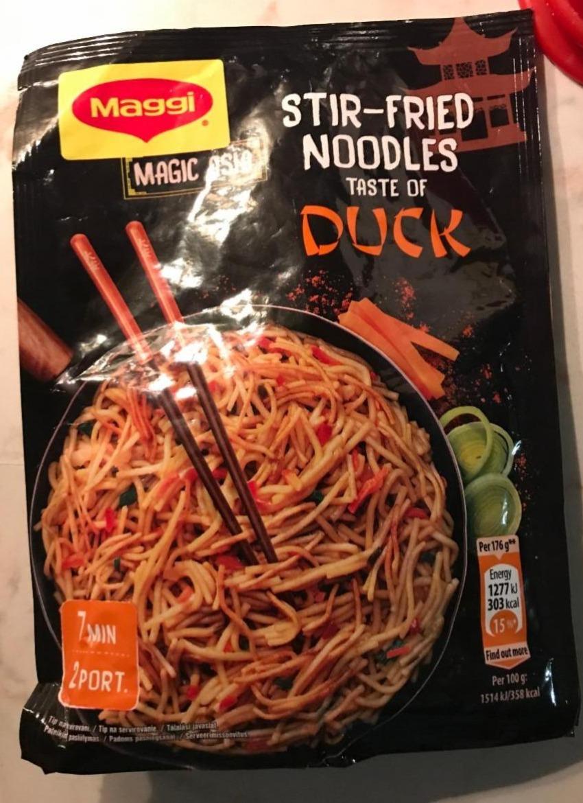 Képek - Maggi Magic Asia kacsa ízű pirított tészta 119 g