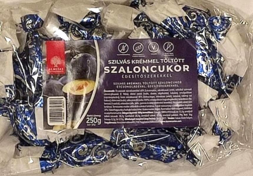 Képek - Szilvás krémmel töltött szaloncukor édesítőszerekkel Almitas