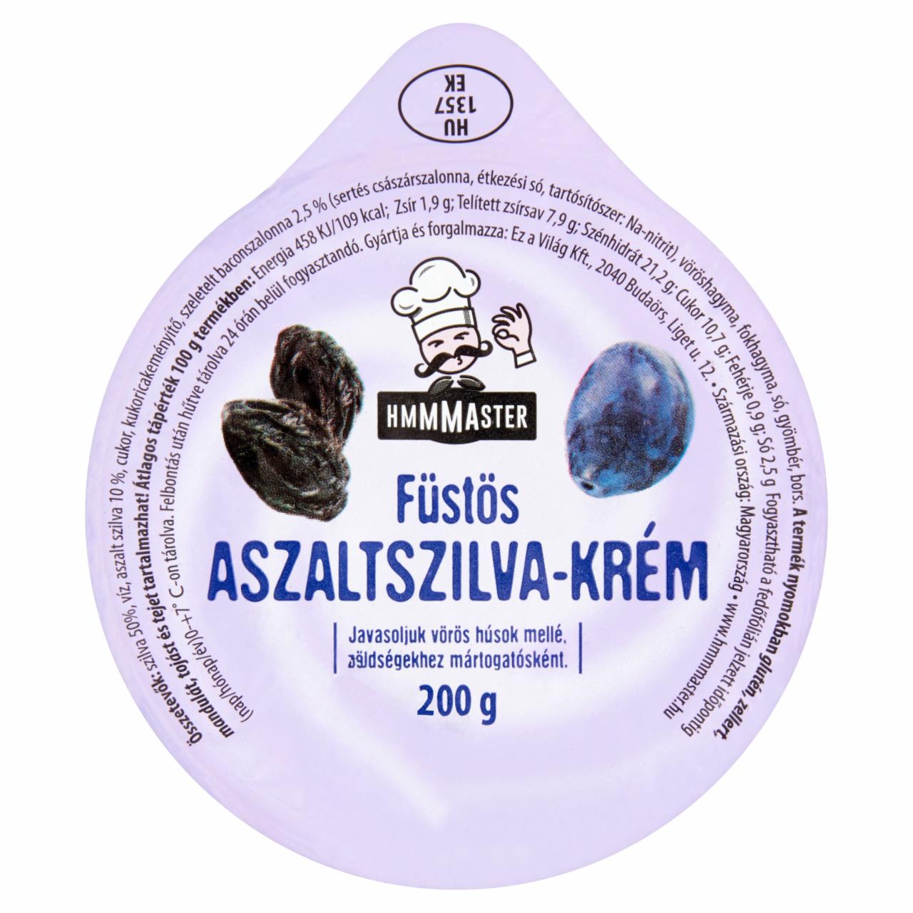 Képek - Hmmmaster füstös aszaltszilva-krém 200 g