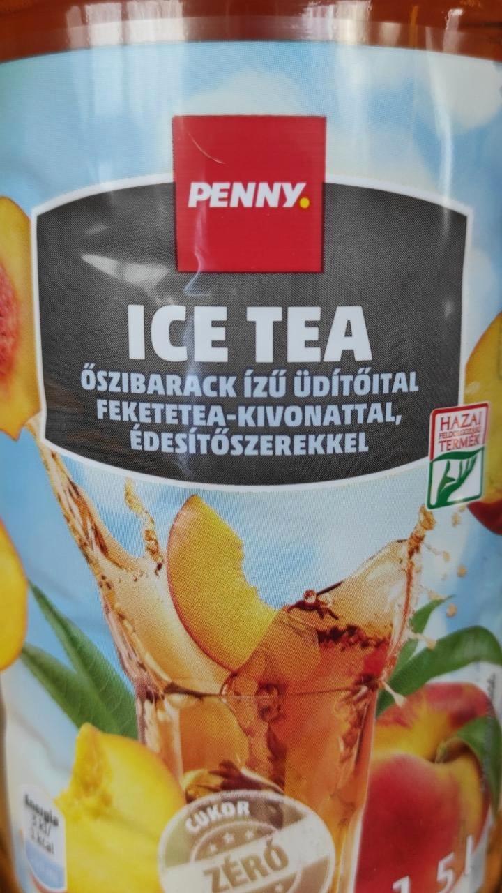 Képek - Ice tea őszibarack ízű üdítőital Penny