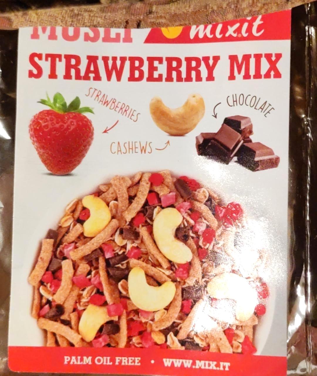 Képek - Müzli strawberry mix Mixit