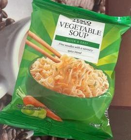 Képek - Tesco instant tésztaleves szárított zöldségekkel