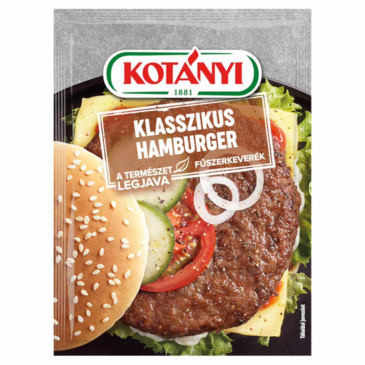 Képek - Kotányi klasszikus hamburger fűszerkeverék 25 g