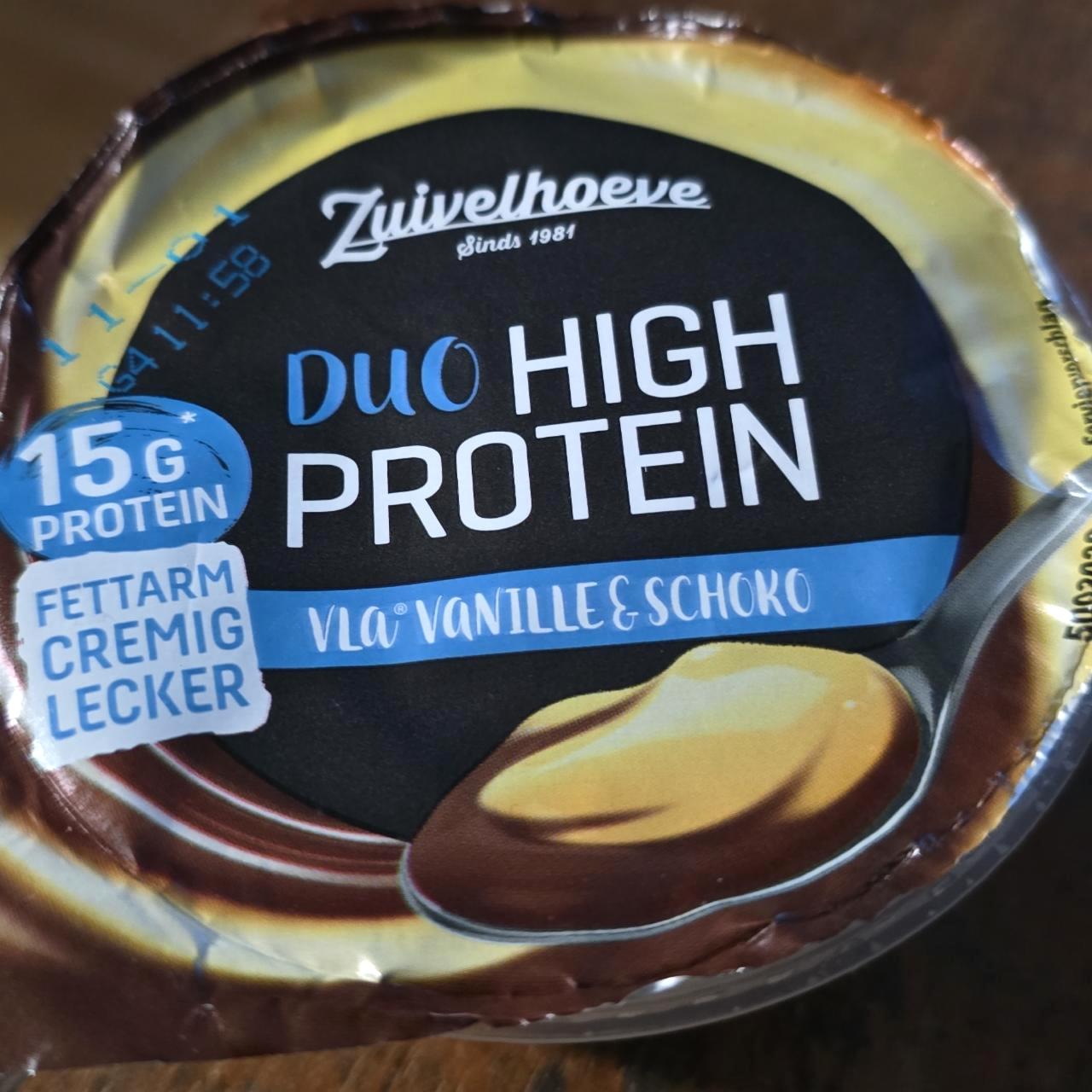 Képek - Duo high protein Vanille-schoko Zuivelhoeve