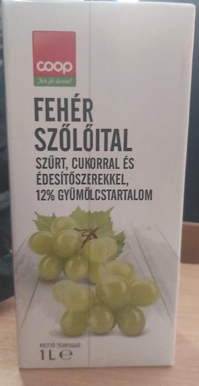 Képek - Fehér szőlőital Coop