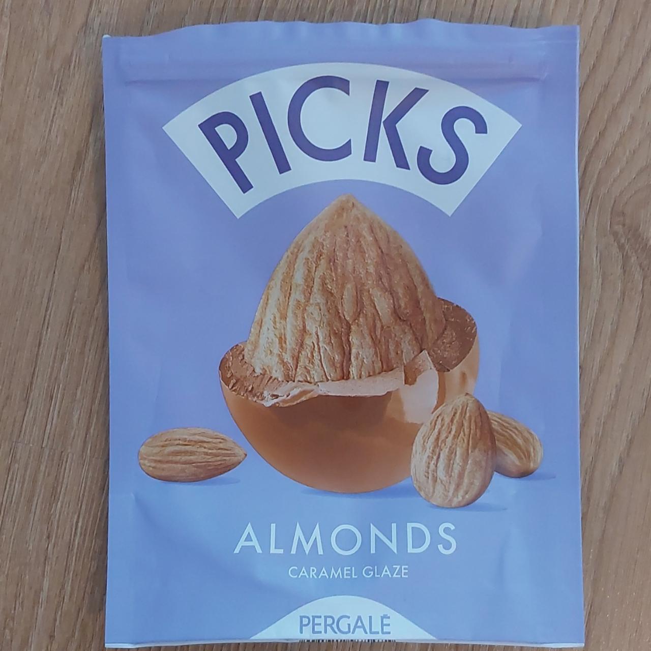 Képek - Almonds-caramel glaze pergale Picks