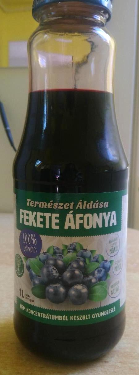 Képek - Fekete áfonya gyümölcslé Természet áldása