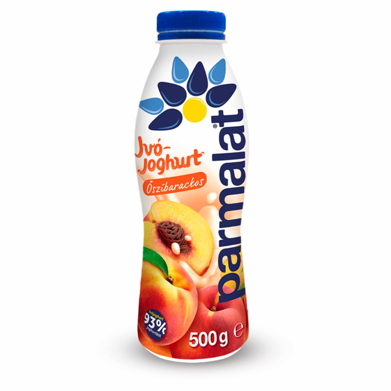 Képek - Parmalat zsírszegény őszibarackos ivójoghurt 500 g