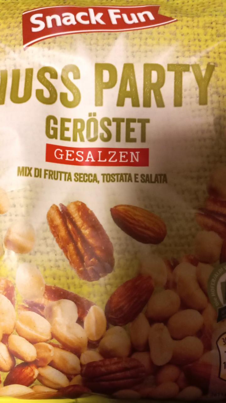 Képek - Nuss Party geröstet gesalzen Snack Fun