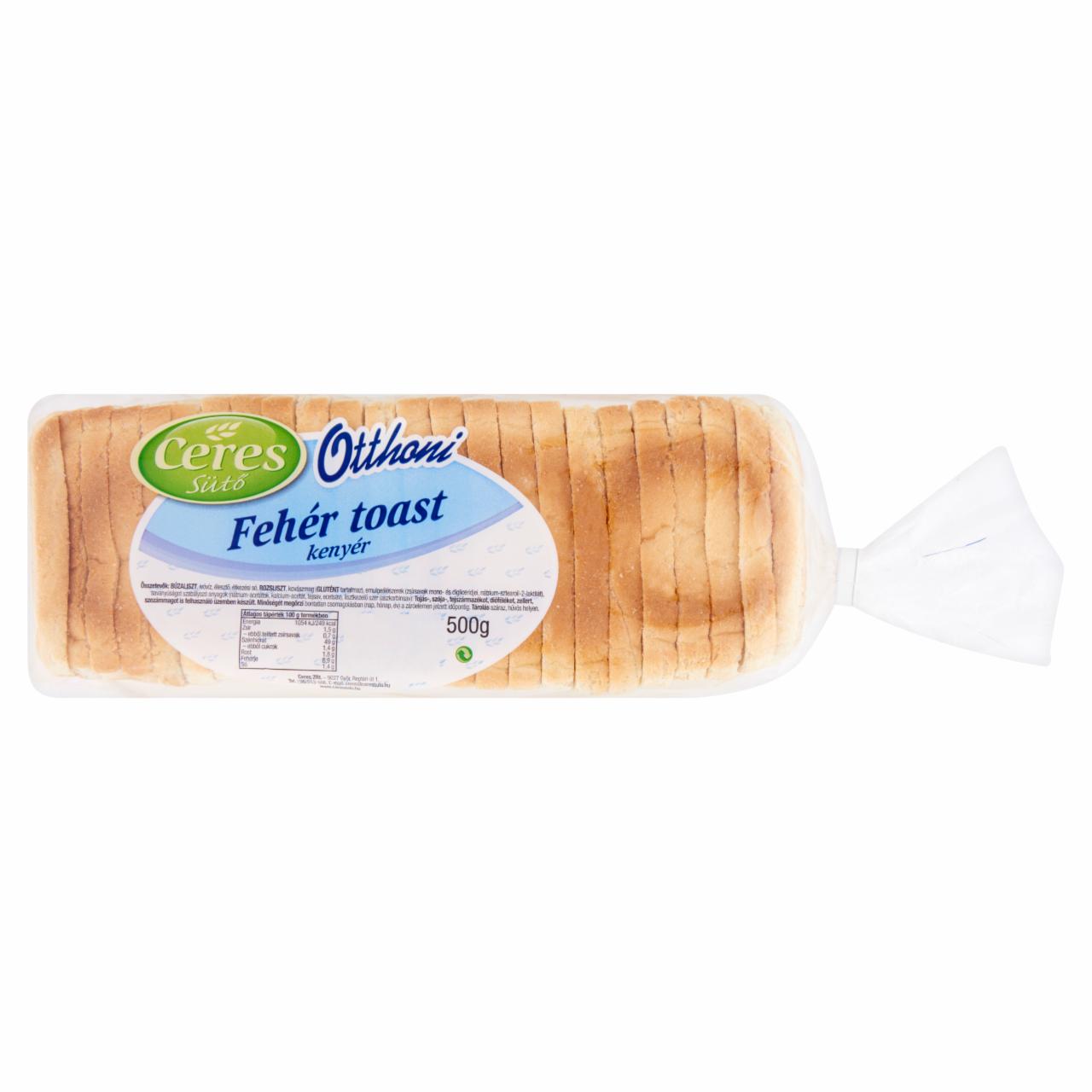 Képek - Ceres Sütő Otthoni fehér toast kenyér 500 g