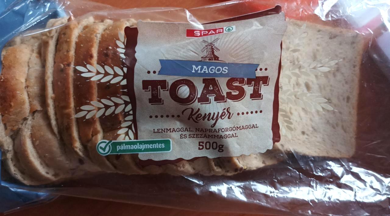 Képek - Magos toast kenyér Spar