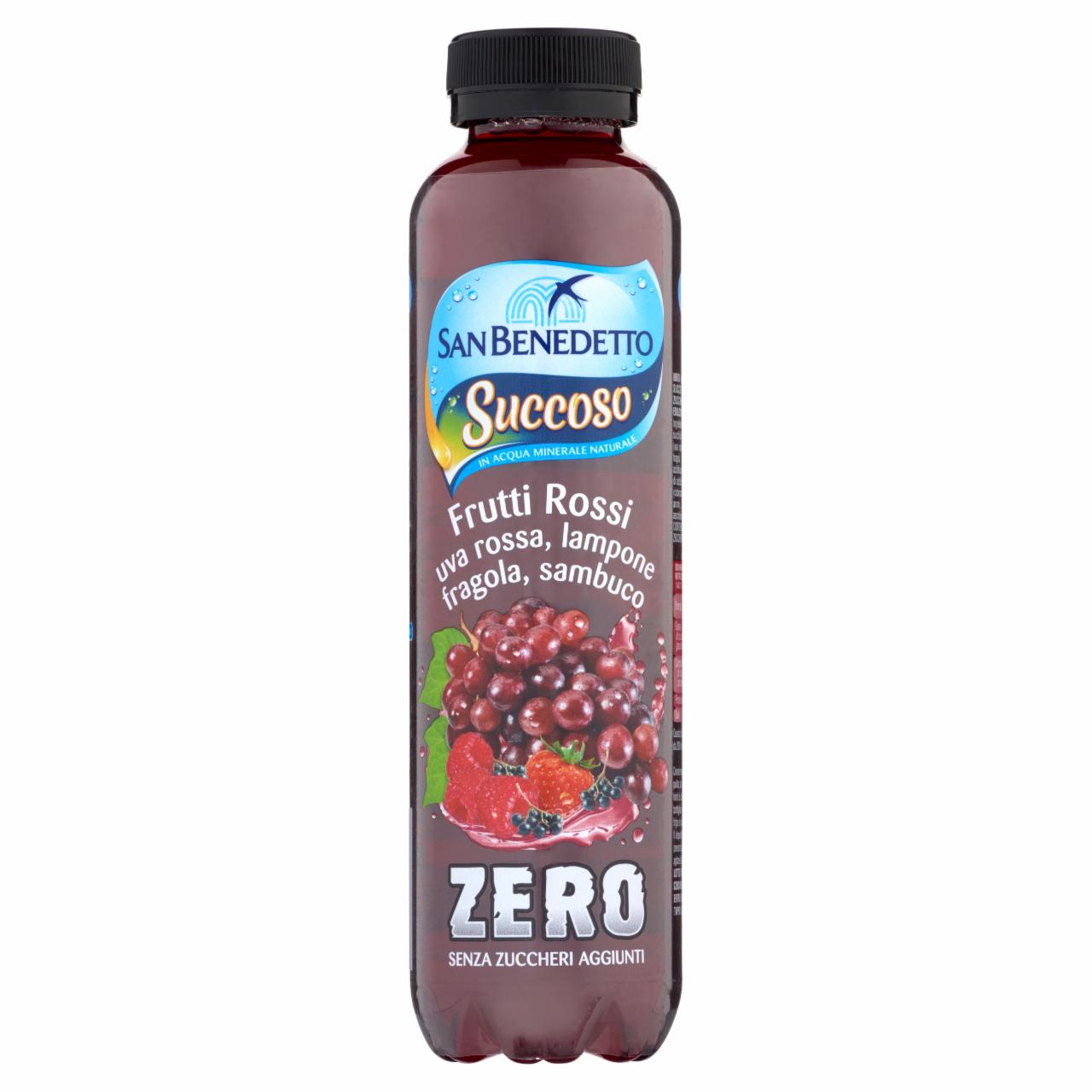 Képek - San Benedetto Succoso Zero Frutti Rossi vegyesgyümölcslé édesítőszerrel 0,4 l