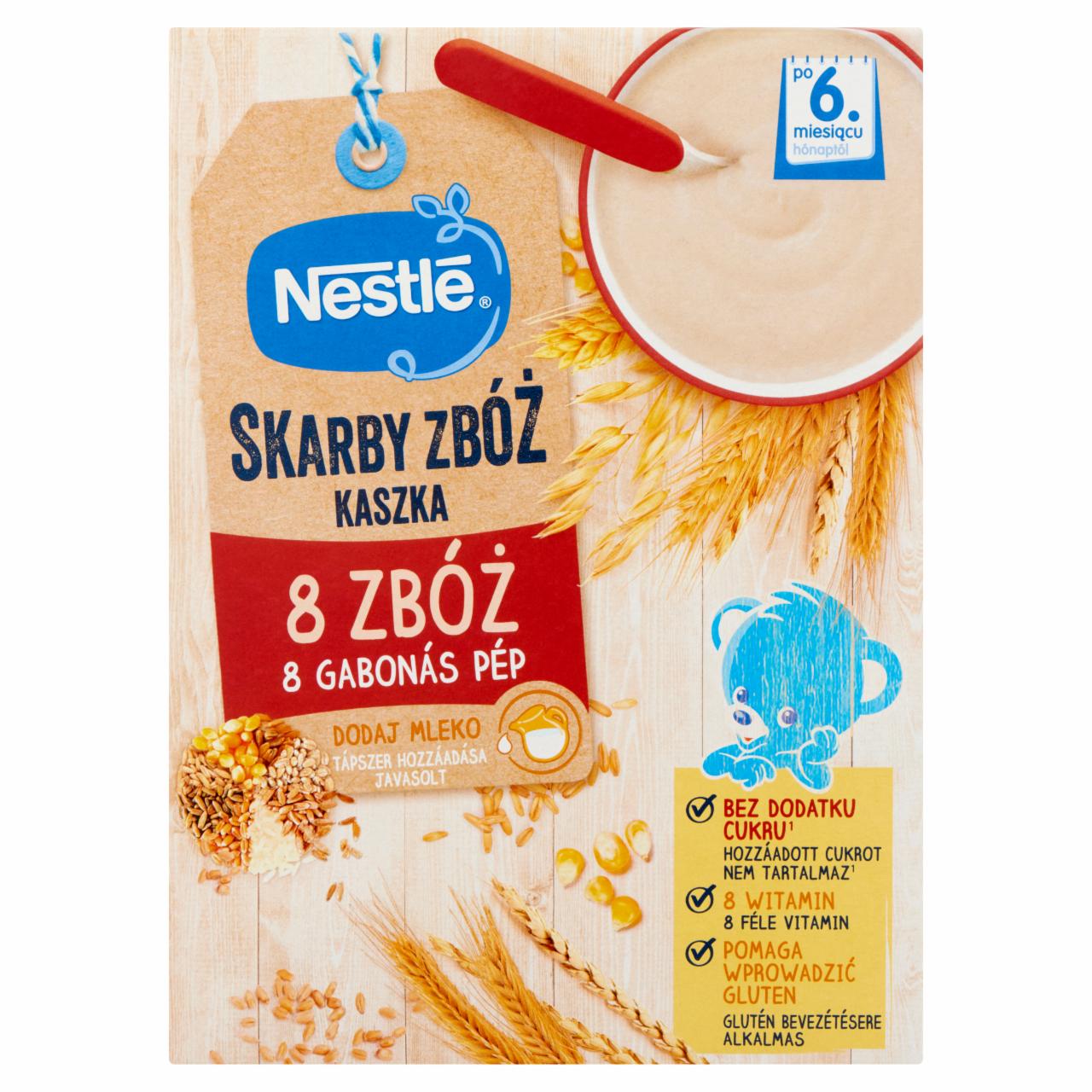 Képek - Nestlé 8 gabonás pép 6 hónapos kortól 250 g