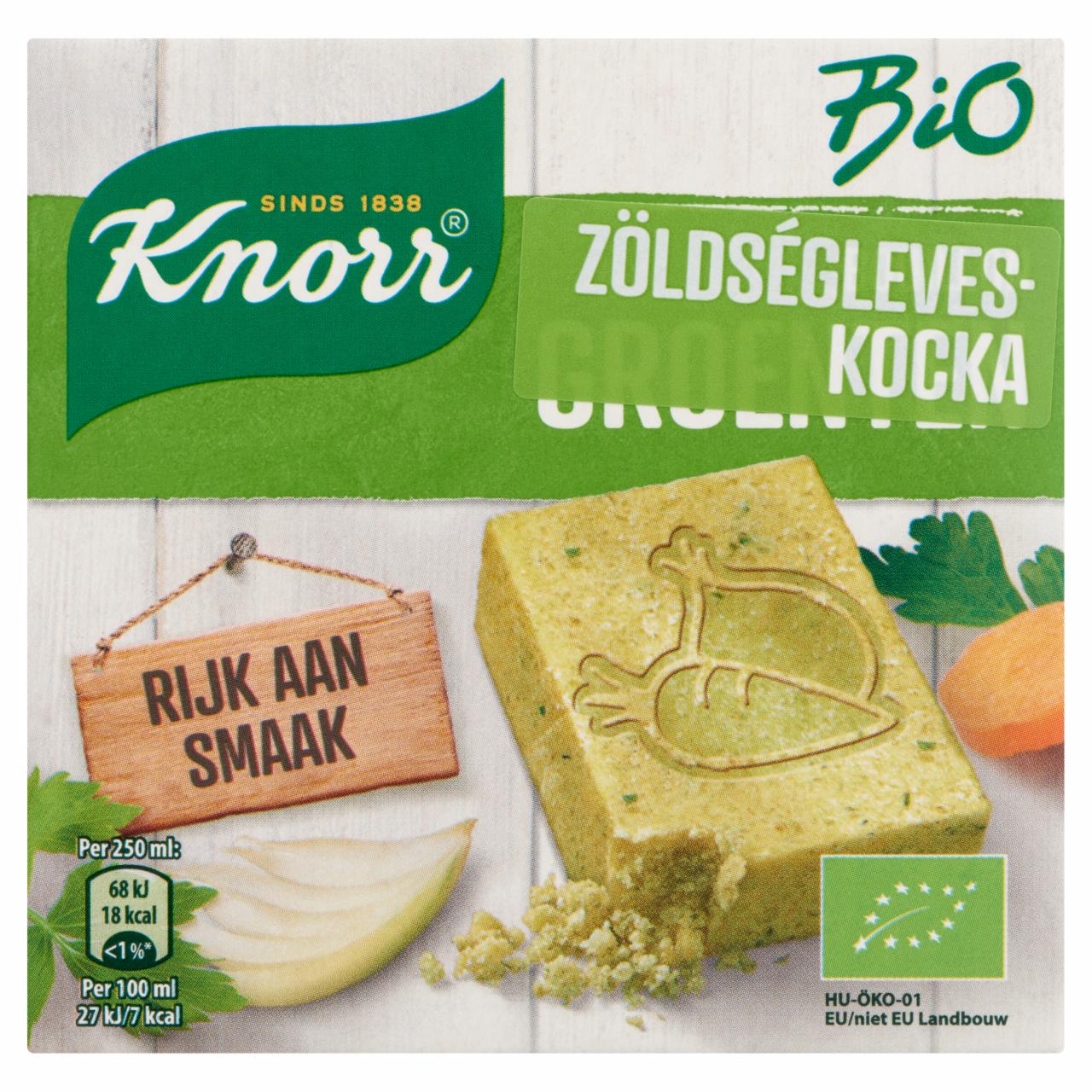 Képek - Knorr BIO zöldségleveskocka 6 db 60 g