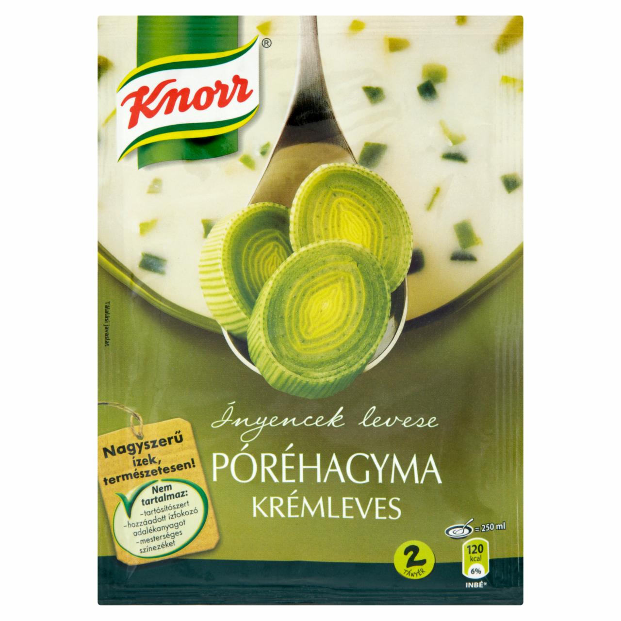 Képek - Knorr Ínyencek Levese póréhagyma krémleves 53 g