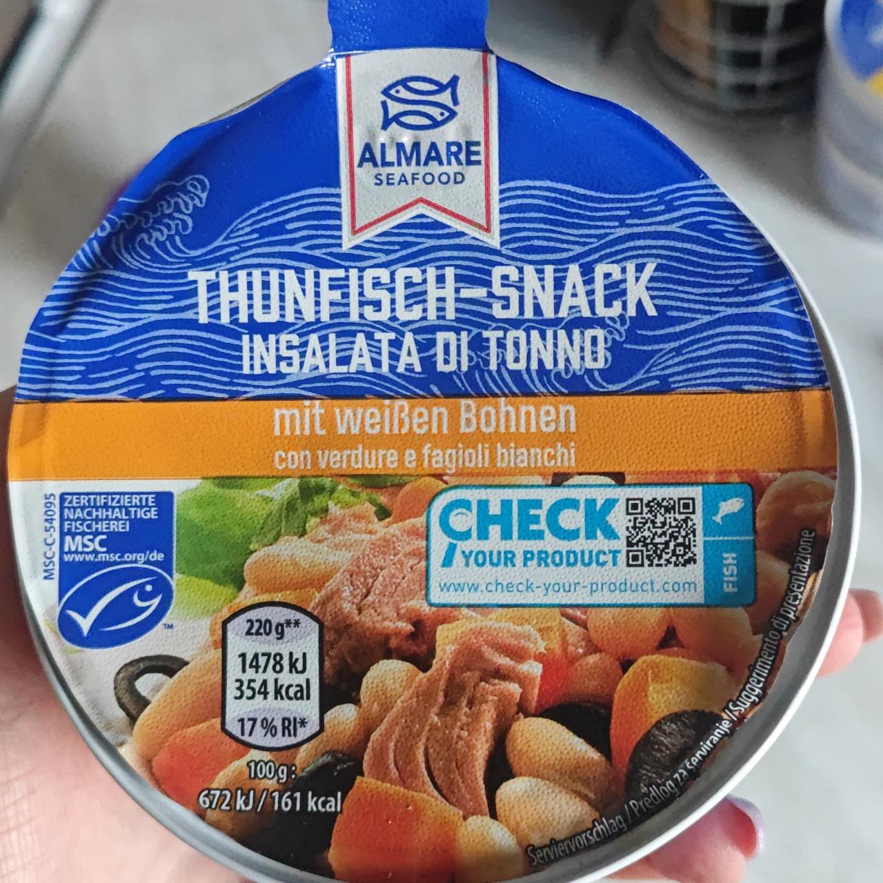 Képek - Thunfisch-snack insalata di tonno Almare Seafood