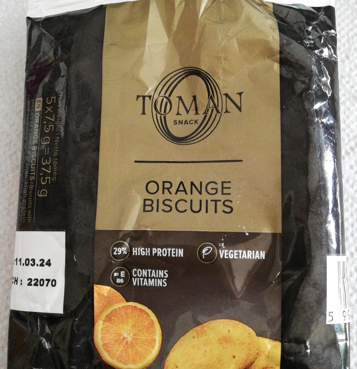 Képek - Orange biscuits Toman