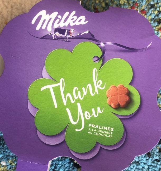 Képek - Milka Thank you Pralines