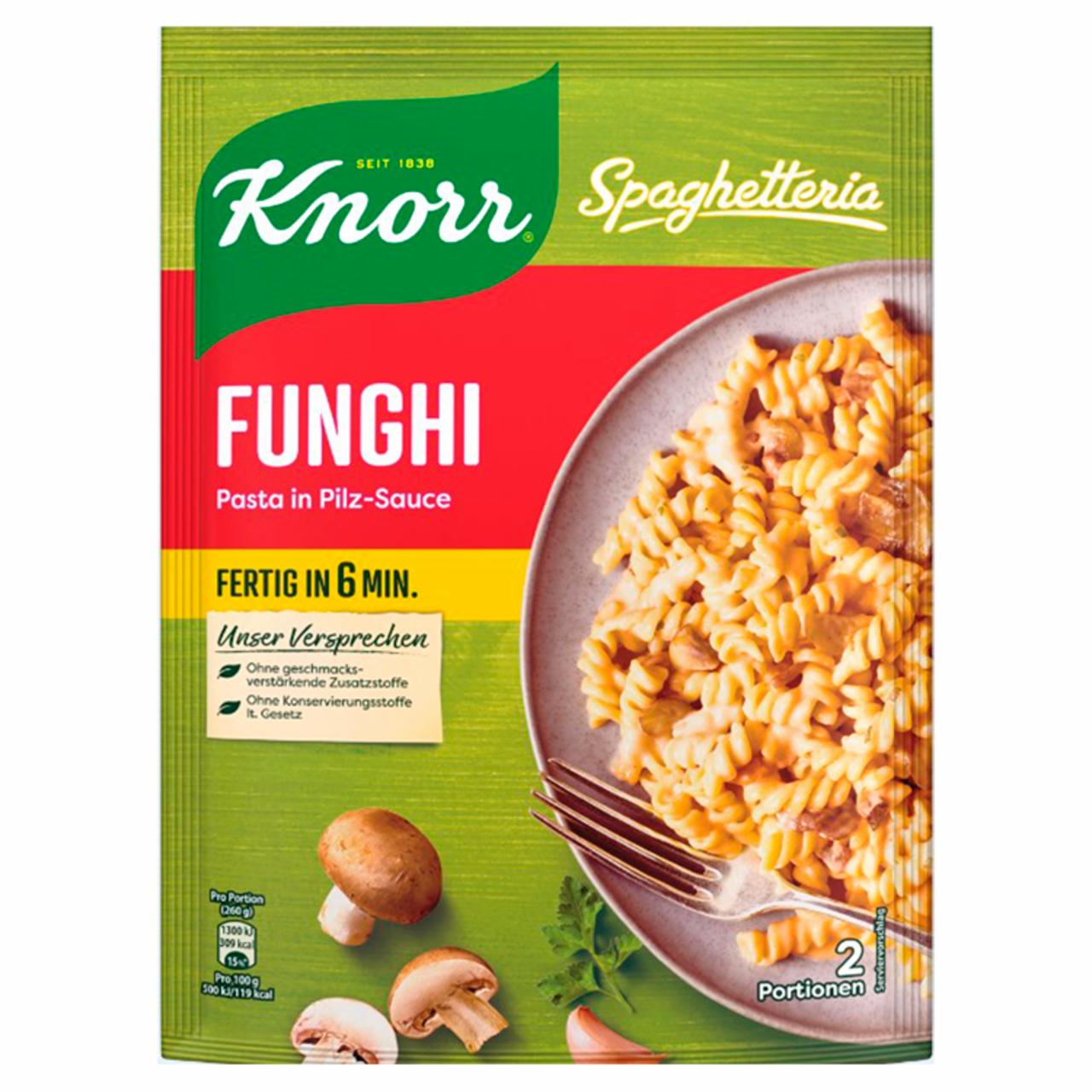 Képek - Knorr Spaghetteria tészta gombás szószban 150 g