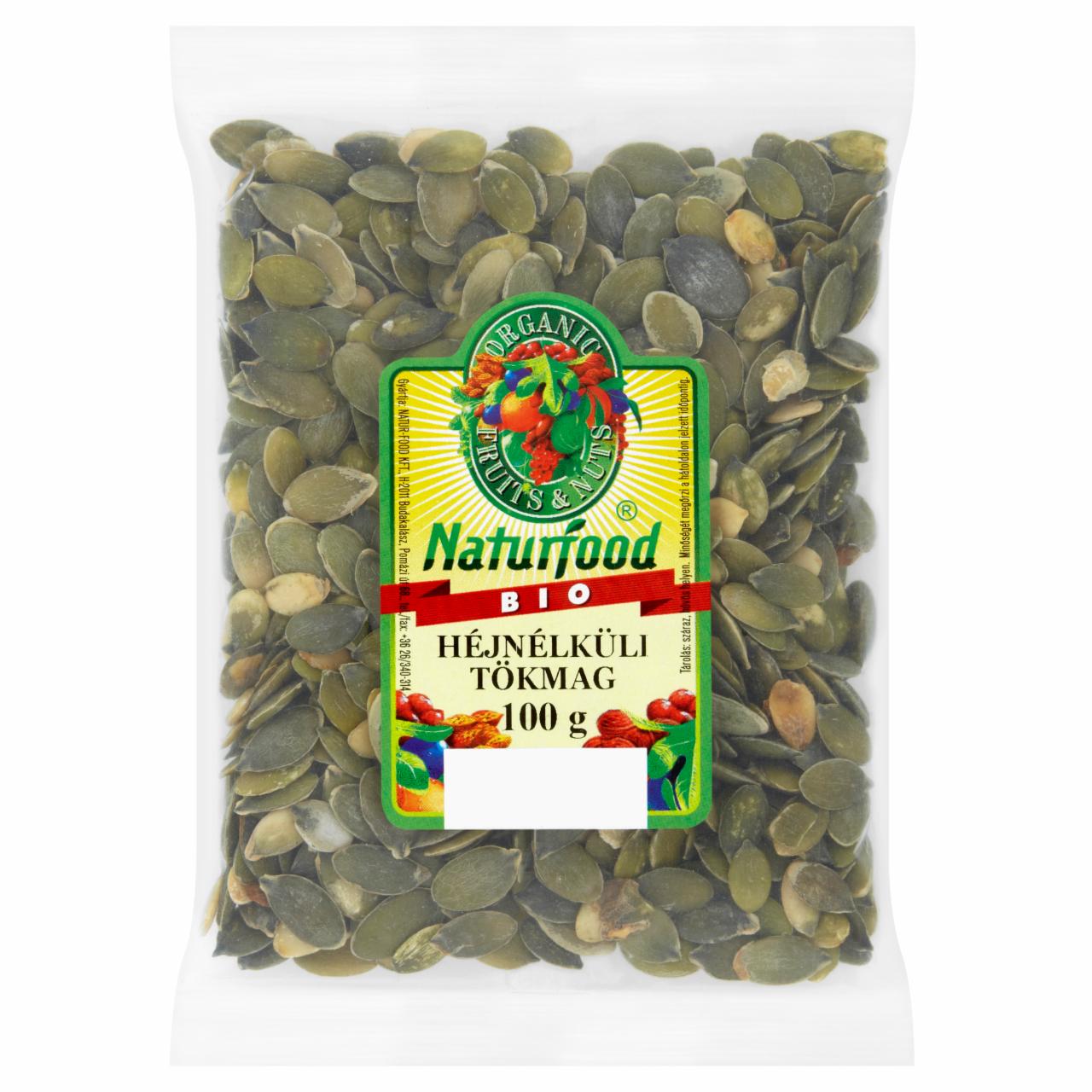 Képek - Naturfood BIO héjnélküli tökmag 100 g