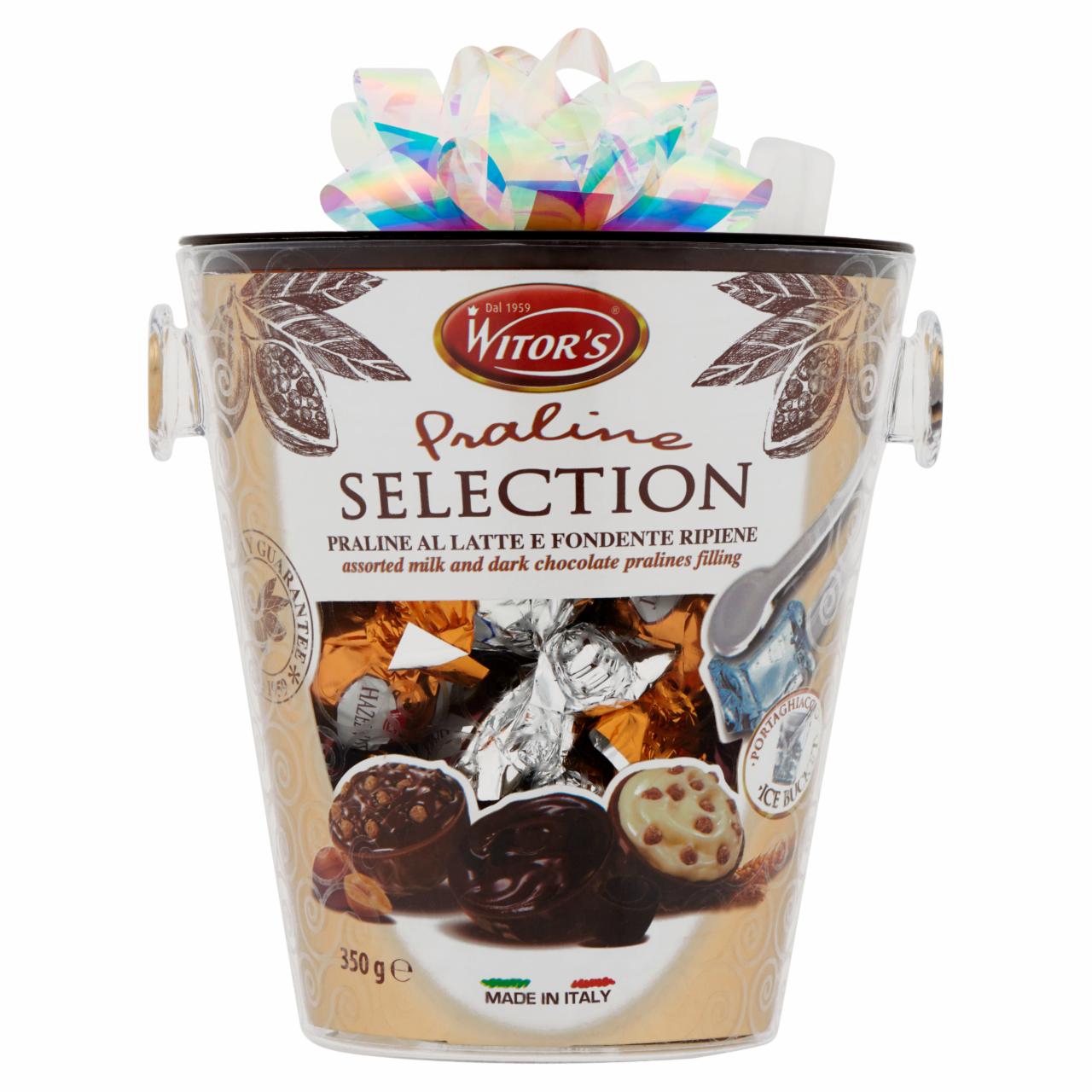 Képek - Witor's Praline Selection vegyes töltött praliné tejcsokoládéval és étcsokoládéval 350 g