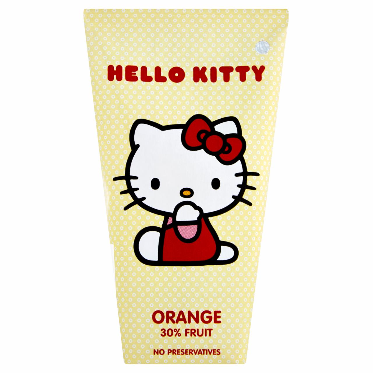 Képek - Hello Kitty narancsízű szénsavmentes üdítőital 200 ml