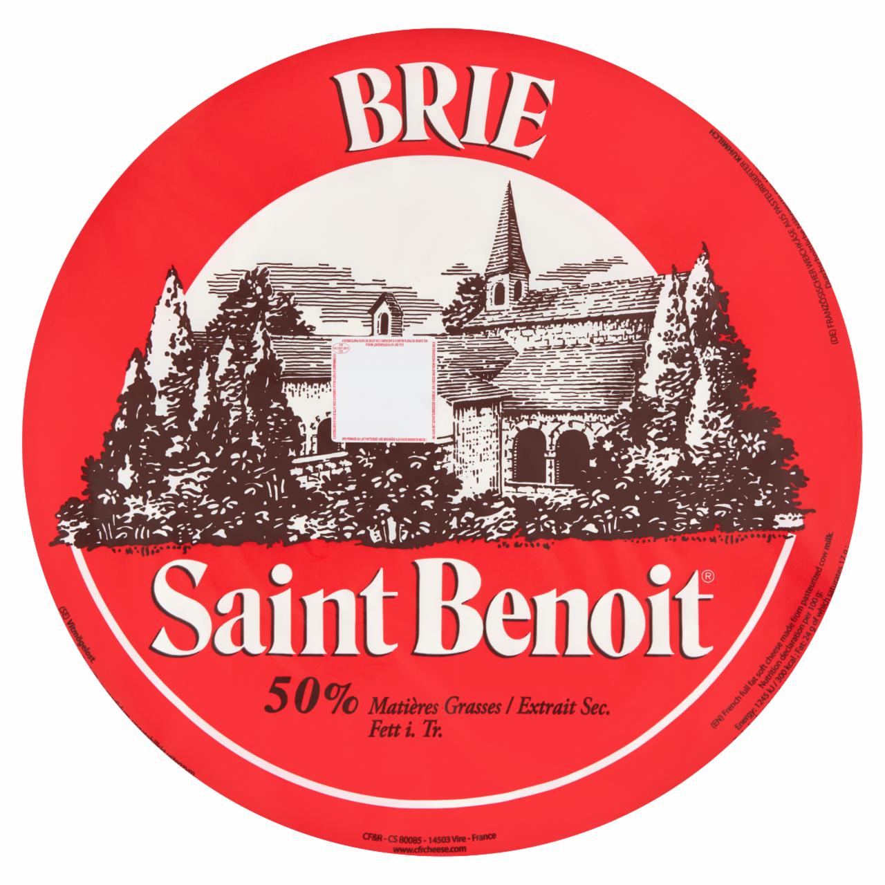 Képek - Saint Benoit Brie zsíros, fehér nemespenésszel érő lágy sajt