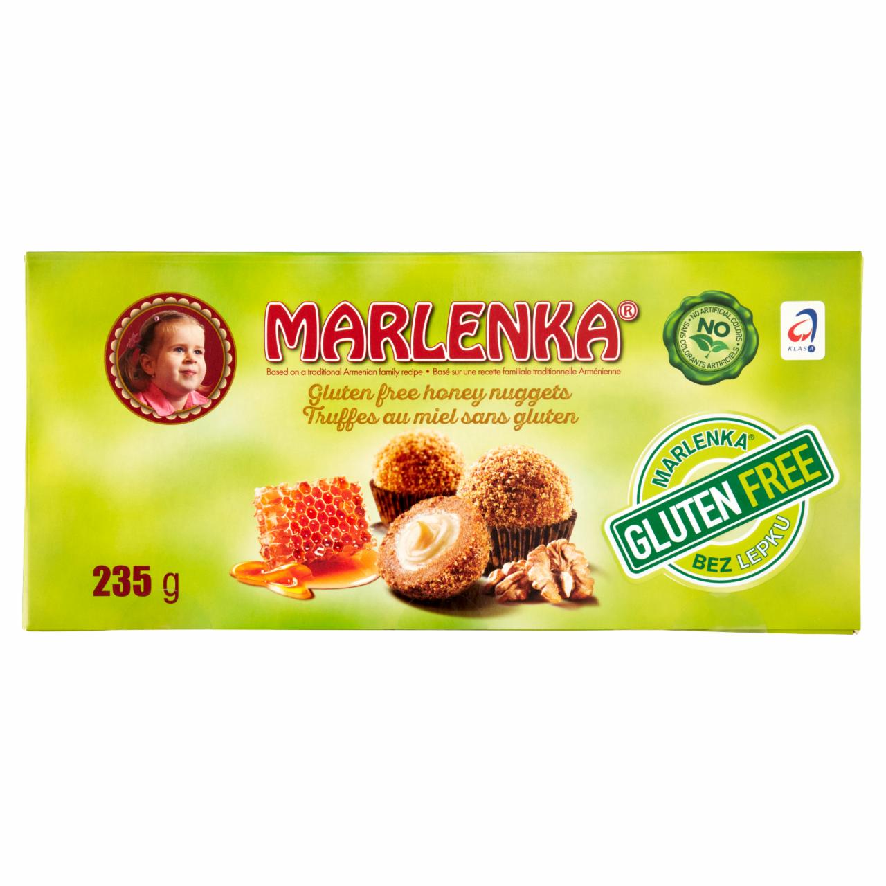 Képek - Marlenka gluténmentes mézes golyó 10 db 235 g