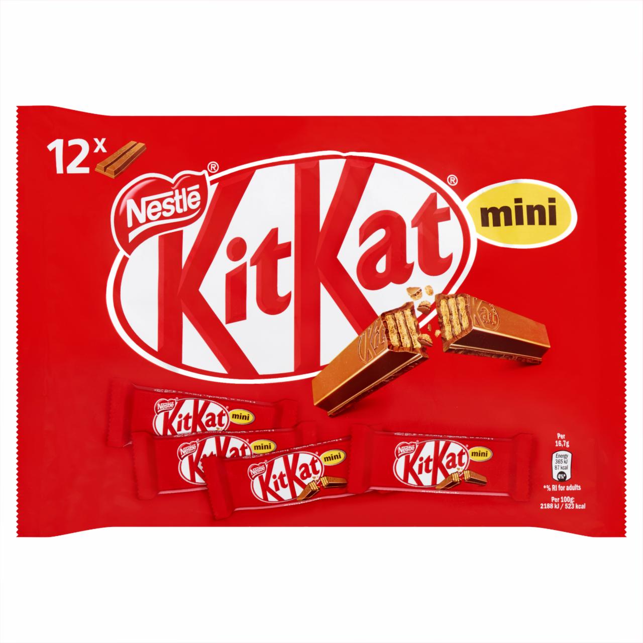 Képek - KitKat Mini ropogós ostya tejcsokoládéban 200 g