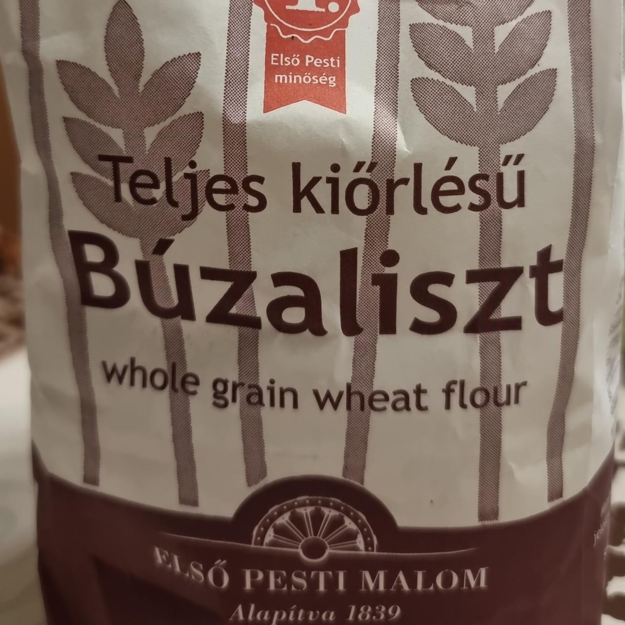 Képek - Teljes kiőrlésű búzaliszt Első pesti malom