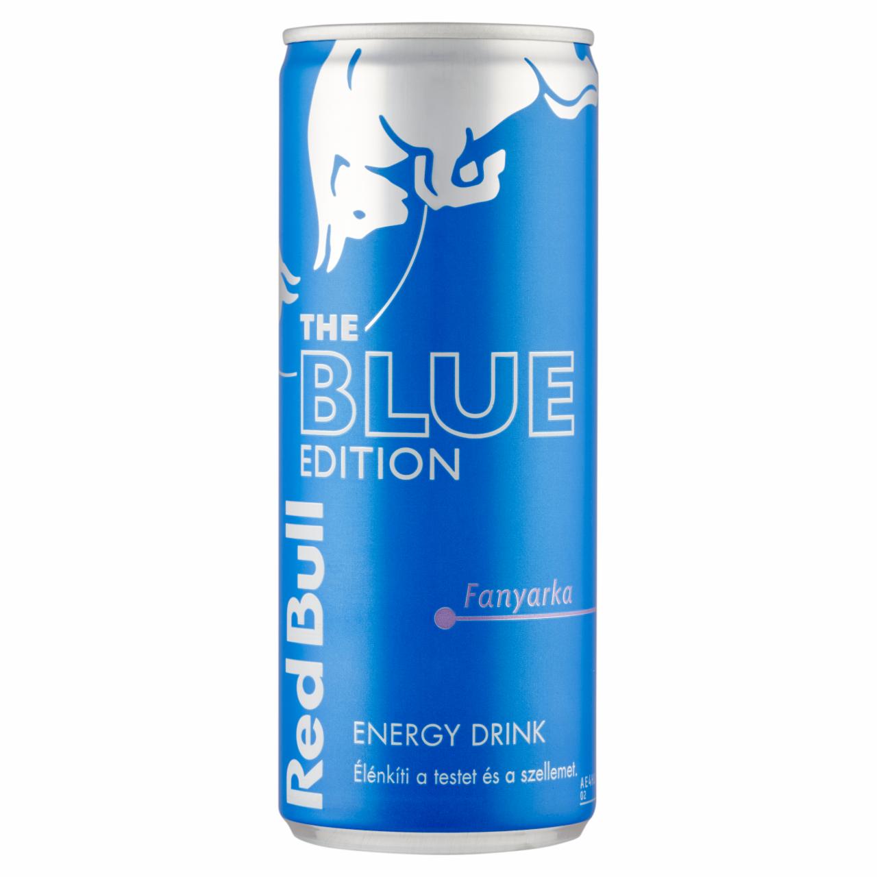 Képek - Red Bull The Blue Edition energiaital fanyarka ízesítéssel 250 ml 