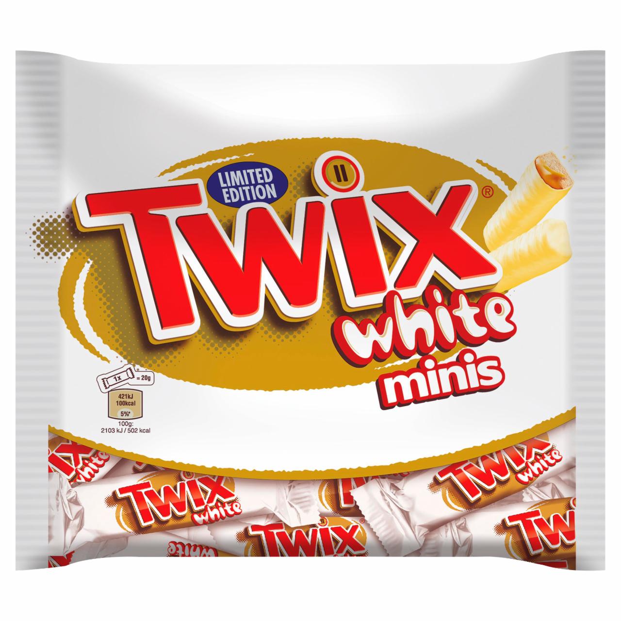 Képek - Twix White Minis fehércsokoládé 170 g