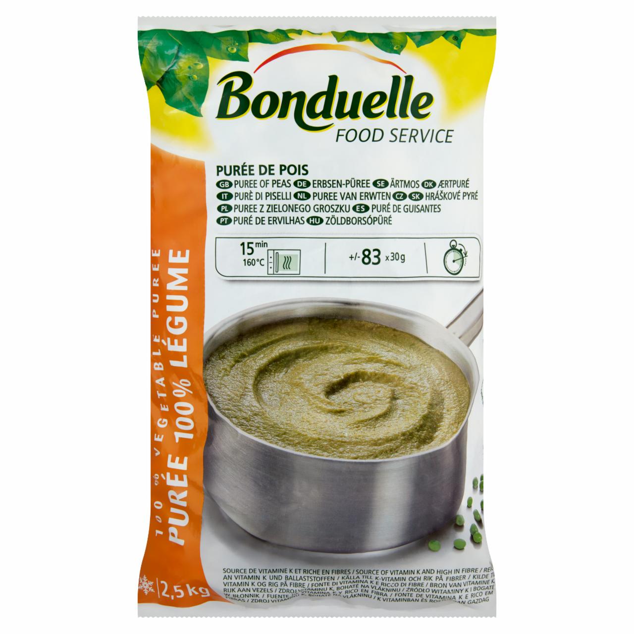 Képek - Bonduelle gyorsfagyasztott zöldborsópüré 2,5 kg