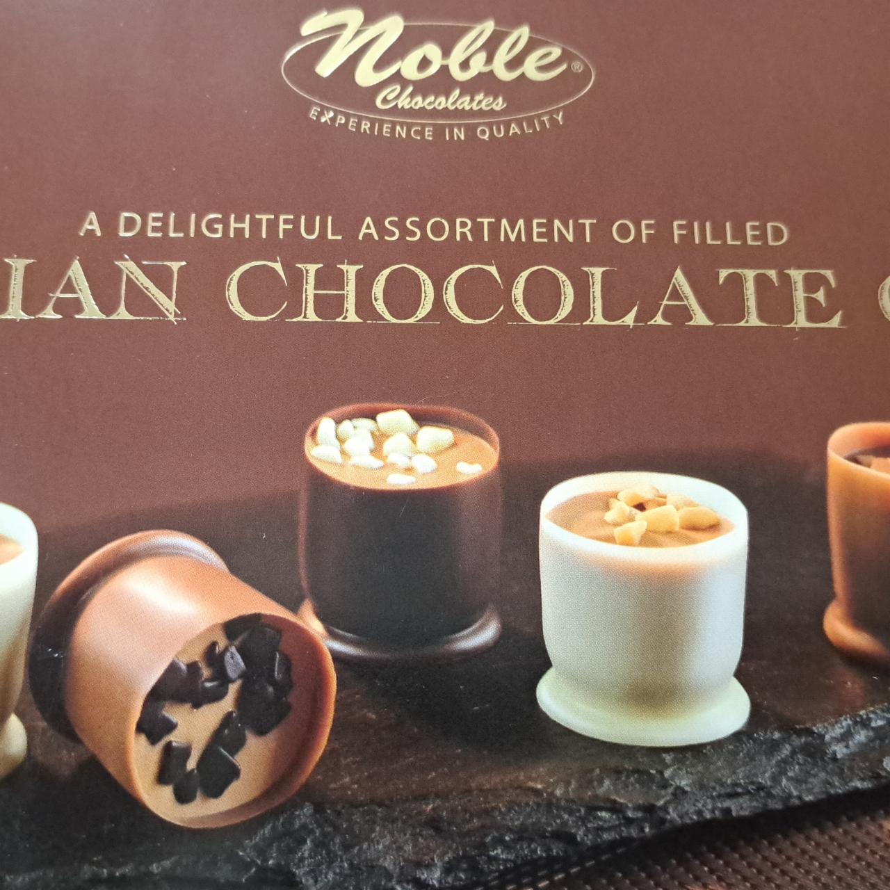 Képek - Belgian chocolate cups Noble