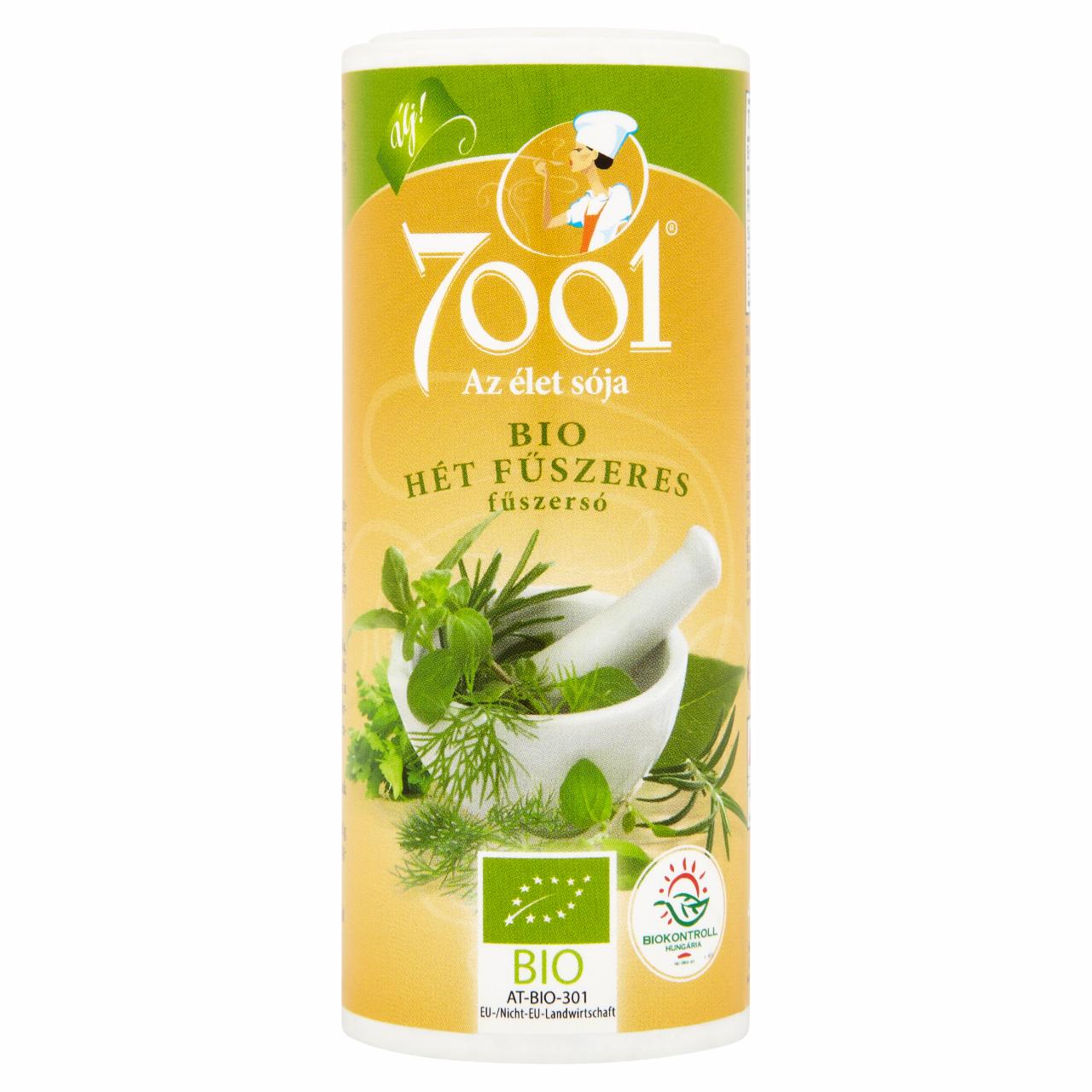 Képek - 7001 BIO hét fűszeres fűszersó 90 g