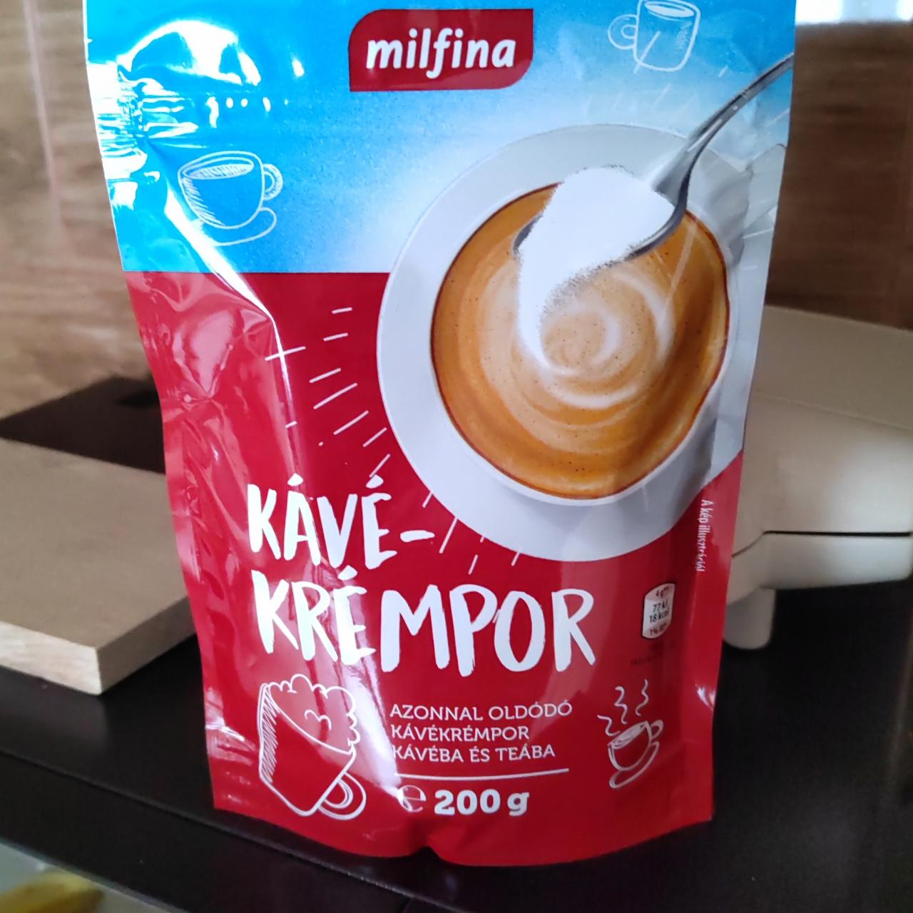 Képek - Milfina Kávé-krémpor Milfina