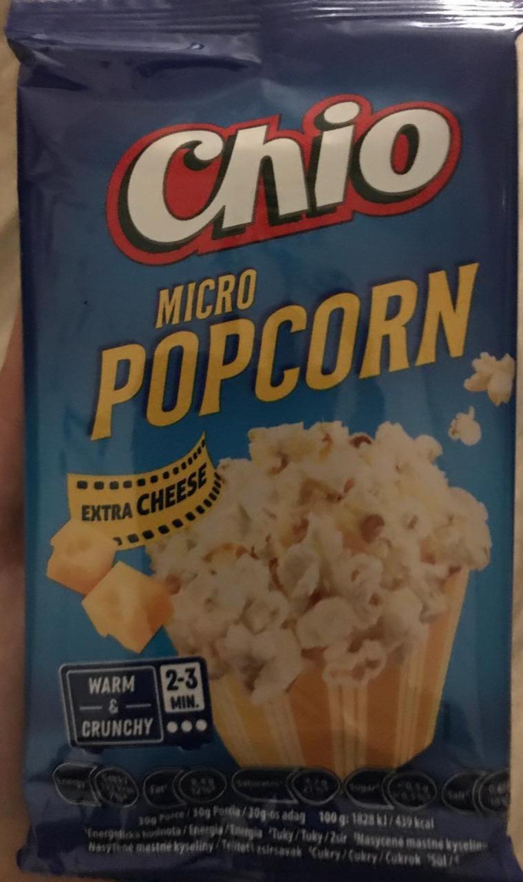 Képek - Chio Micro Popcorn sajtos ízű kipattogtatható kukorica 3 x 80 g